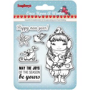 Stemple akrylowe ScrapBerry's 10.5cm, Once Upon a Winter 2
